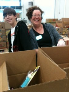 Sorting candy at NIFB!